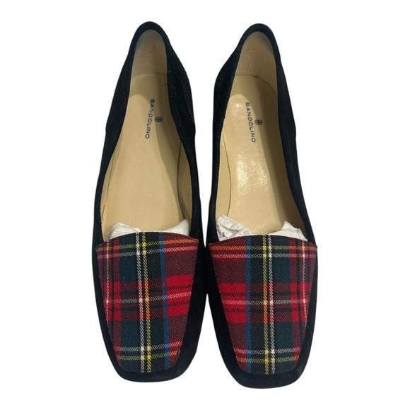Bandolino Liberty Red Plaid Flats - Picture 1 of 6